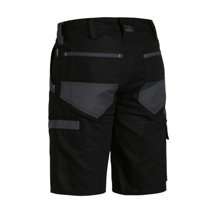 T1130 - Black Bisley Flx & Move™ Stretch Cargo Short