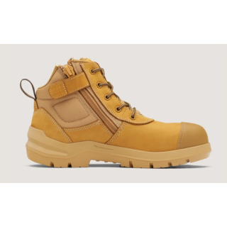 FB7550-Wheat, Blundstone Durafit Zip/Lace Up Safety Boot