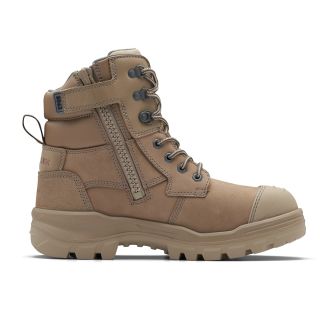 FB8063 8063 Blundstone Uisex Rotoflex Lace Up Safety Boot with Zip-TPU sole