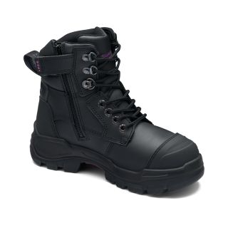 FB997 Blundstone Lace Up Safety Boot with Zip