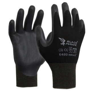 GR420 Esko Black Hawk Nitrile Glove