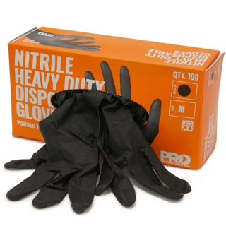 GR509 Disposable Nitrile Powder Free, Heavy Duty Gloves