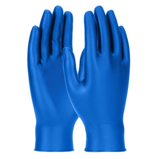 GR750 - Blue, Grippaz Food Plus 8Mil 30Cm Extended Use Gloves