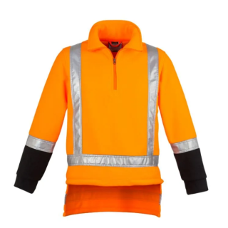 HJ463-Orange, Syzmik MENS TTMC-W FLEECE JUMPER