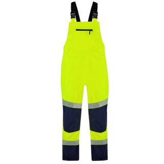 HR122053-Yellow, Bison Bib Trouser Stamina Eco Day/Night
