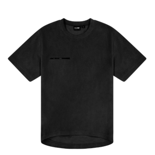 JFMFT-Black, Cloke Monowai Fleece Tee