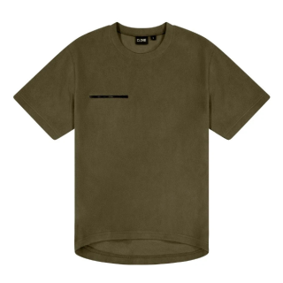 JFMFT-Khaki, Cloke Monowai Fleece Tee
