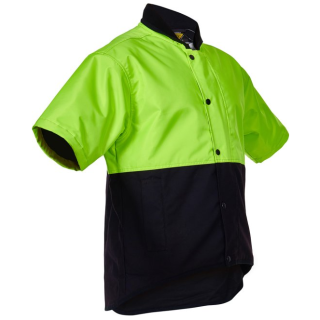 JO1330 -Yellow, Esko Oilskin D/O Short Sleeve Vest