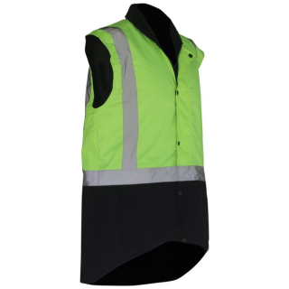 JO1340-Yellow, Esko Oilskin D/N Sleeveless Vest