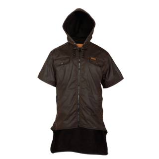 JO6909-Brown, Outback Oilskin Linton Vest