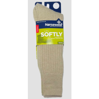 KS410 - Beige Norsewear Softly Softly ORIGINAL Sock Single Pack