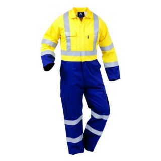 OA-FTPCOLT-Yellow/Navy Protex Overall