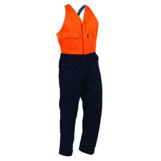 OA308-Orange/Navy Overalls