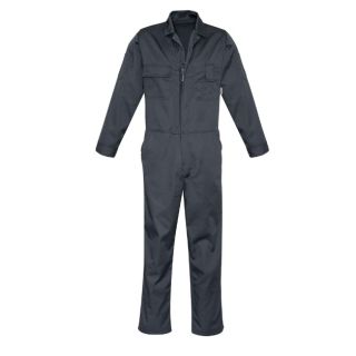 OA503-Charcoal Overalls, PolyCotton, Zip