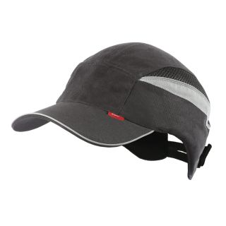 PF106E-Black Bump cap long peak