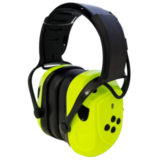 PH111517 Premium Hi-Vis Yellow Bluetooth Earmuffs – Class 5