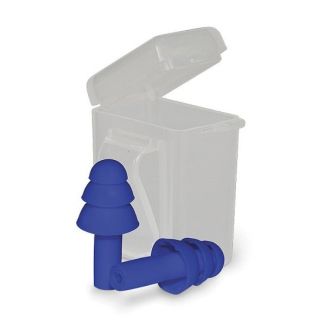 PH142-Single, Esko Vortex Earplugs Blue Uncorded Reusable 
