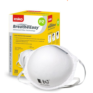 PR771E Esko Breathe Easy P2 Non-Valved Mask