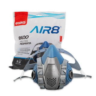 PR8600 Esko AIR8 8600 Half-Face Silicone Respirator