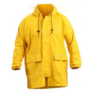 RP200-Yellow Heavy Duty TURU PVC Rainwear - Parka