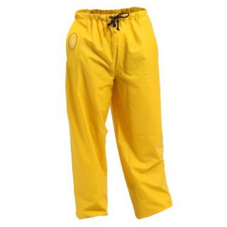 RP201-Yellow Heavy Duty TURU PVC Rainwear - Overtrousers