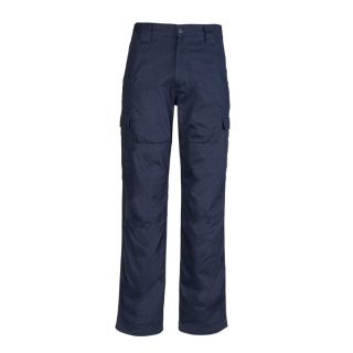 T001S - Navy, Mens Midweight Drill Cargo Pant (Stout)