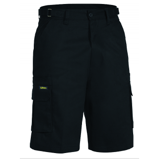 T1007-Black, Bisely ORIGINAL 8 POCKET MENS CARGO SHORT