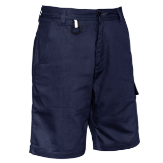 T505 -Navy, Mens Rugged Cooling Vented Short