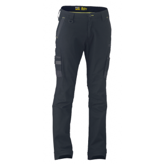 T6331-Black, Flex & Move™ Stretch Utility Zip Cargo Pant