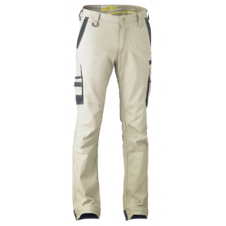 T6331-Stone, Flex & Move™ Stretch Utility Zip Cargo Pant