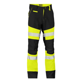 T6412 - Black/Yellow Bisley Taped Biomotion Two Tone Pants