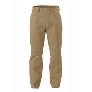 TD6007-Khaki, Bisely Original Cotton Drill Mens Work Pant