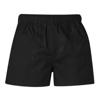 TE105 - Black Syzmik Mens Rugby Short