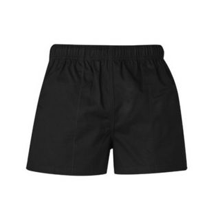 TE213-Black RUGGER SHORTS