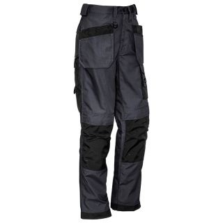 TE509-Charcoal/Black Mens Ultralite Multi-Pocket Pant