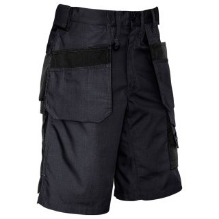 TE510-Charcoal/Black Ultra Lite Multi Pocket Shorts