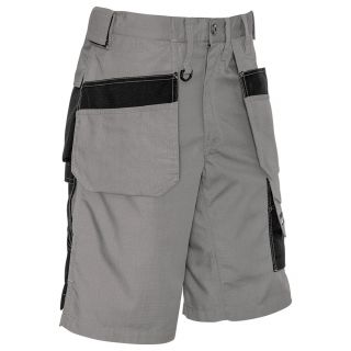 TE510-Silver/Black Ultra Lite Multi Pocket Shorts 