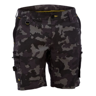 TS1337 Bisley Flx & Move™ Stretch Canvas Camo Cargo Short