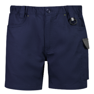T445 - Navy Syzmik Mens Streetworx Comfort Short