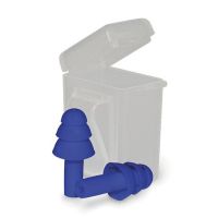 PH142-Single, Esko Vortex Earplugs Blue Uncorded Reusable