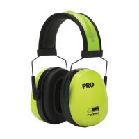 PH406 Python Slimline Hi Vis Earmuff - Class 5