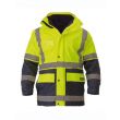 HJB6975-Yellow/Navy Bisely Hivis 5 in 1 Jacket