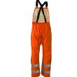 HR4090-Orange StormPro Hi vis Bib Over Trouser