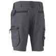T1330-Charcoal, FLEX & MOVE™ STRETCH UTILITY ZIP CARGO SHORT