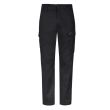 T230-Black, Mens Essential Basic Stretch Cargo Pant