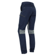 T340 - Navy Syzmik Mens Streetworx Stretch Pant - Cuffed
