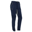 T340 - Navy Syzmik Mens Streetworx Stretch Pant - Cuffed