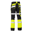 T6412 - Black/Yellow Bisley Taped Biomotion Two Tone Pants